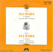 Le verso de la pochette : (Bézu et le Grand St Germain - Ali Baba)