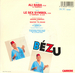 Le verso de la pochette : (Bézu et le Grand St Germain - Ali Baba)