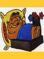 Image de garfield la frite