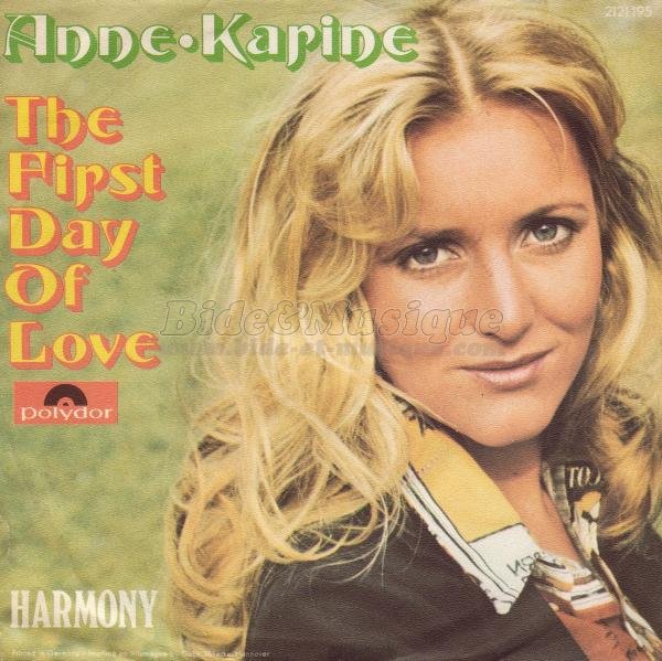 Anne-Karine Strøm - The first day of love