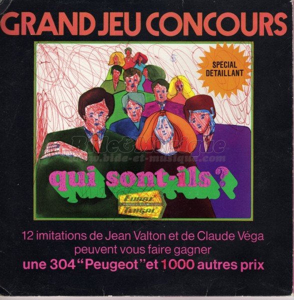 Jean Valton et Claude Véga - Stars de la Pub