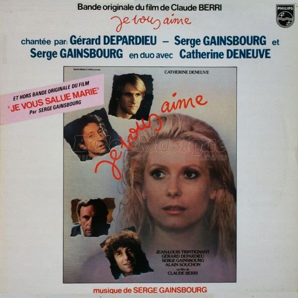 Gérard Depardieu - Acteurs chanteurs, Les