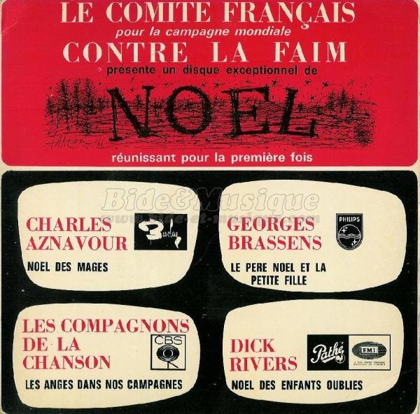 Georges Brassens - C'est la belle nuit de Noël sur B&M