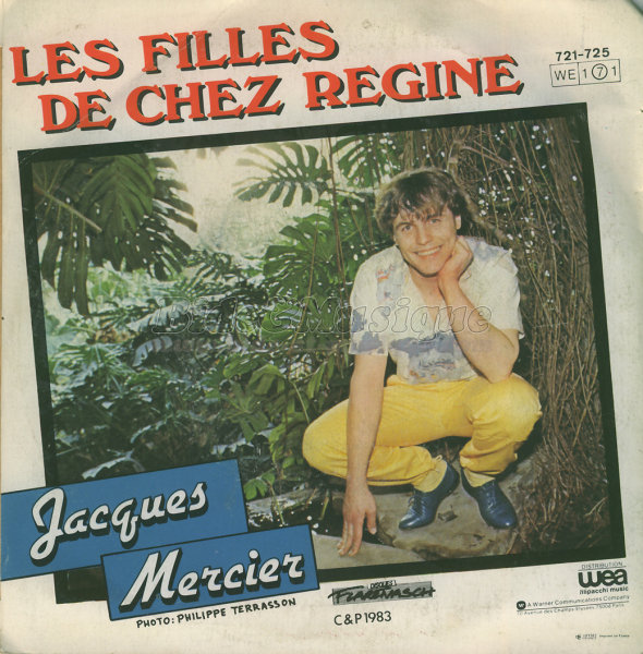 Jacques Mercier - filles de chez Régine, Les