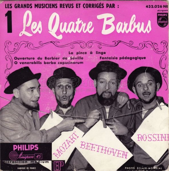 Les Quatre Barbus - La pince à linge