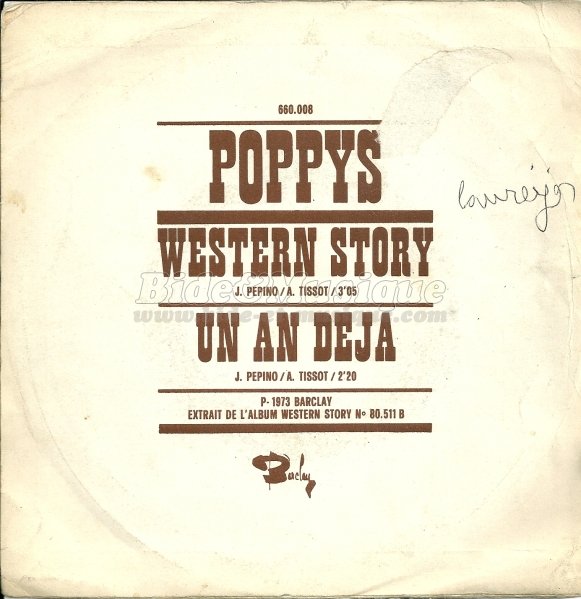 Poppys - Un an déjà