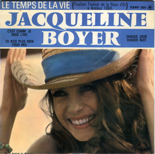 Jacqueline Boyer - Chez les yé-yé