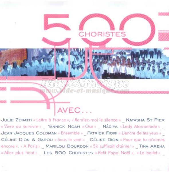500 Choristes avec… - Petit Papa Noël