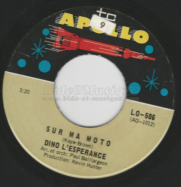 Dino L'espérance - Sur ma moto