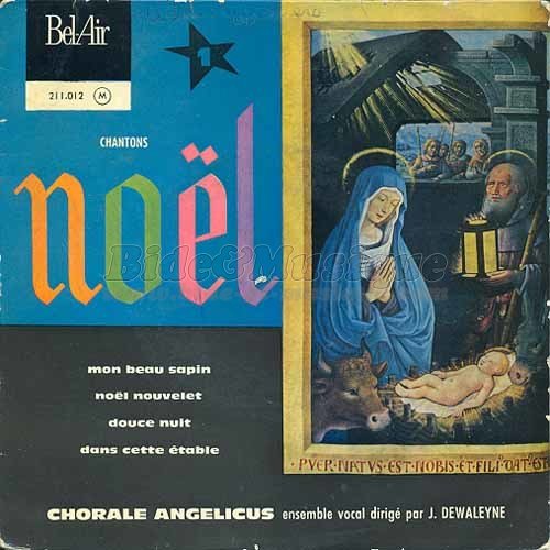Chorale Angelicus - C'est la belle nuit de Noël sur B&M