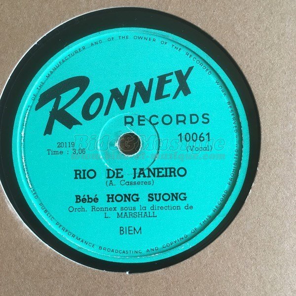 Bébé Hong Suong - Rio de Janeiro