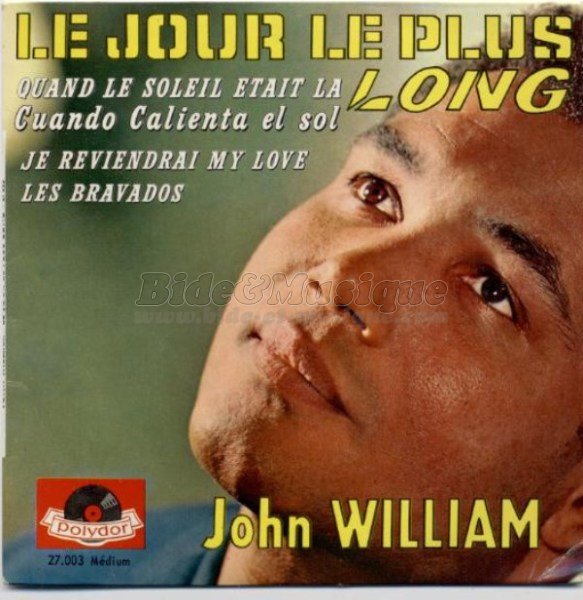 John William - Guerre et Paix sur Bide et Musique