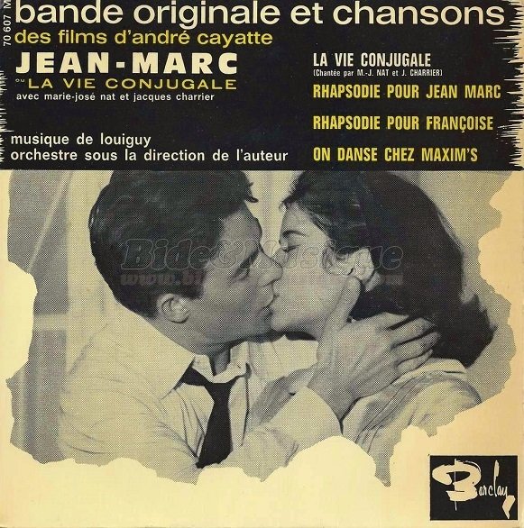 Marie-José Nat et Jacques Charrier - Acteurs chanteurs, Les