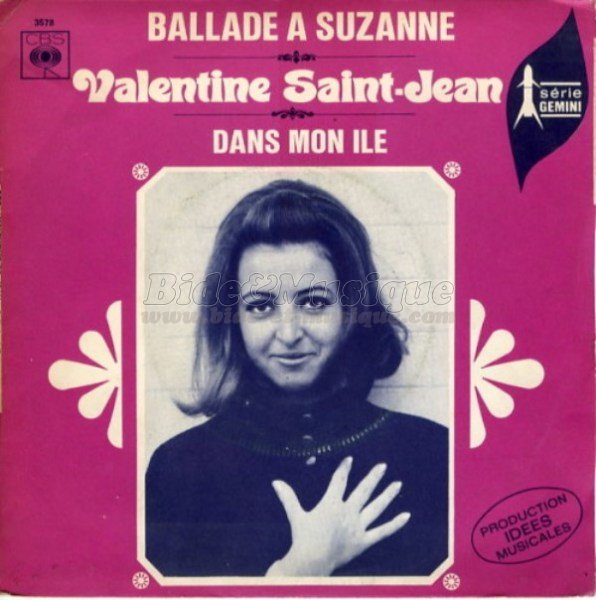 Valentine Saint-Jean - Mélodisque