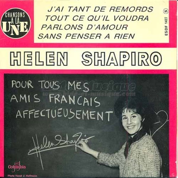 Helen Shapiro - Chez les yé-yé