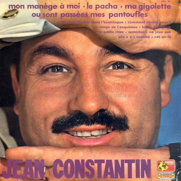 Jean Constantin - Guerre et Paix sur Bide et Musique