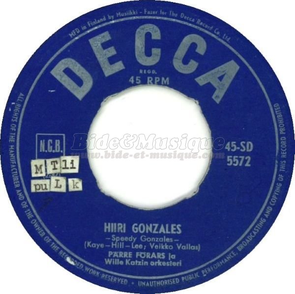 Pärre Förars - Hiiri Gonzale