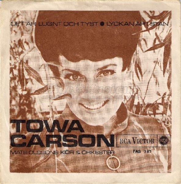 Towa Carson - Det är lugnt och tyst