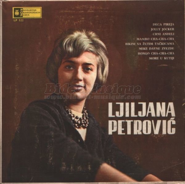 Ljiljana Petrovic - Reprise surprise ! [couplée avec l'original]
