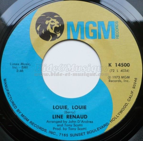 Line Renaud - V.O. V.F. (version anglophone)
