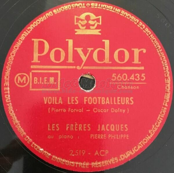 Les Frères Jacques - Voilà les footballeurs