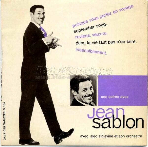 Mireille et Jean Sablon - Puisque vous partez en voyage