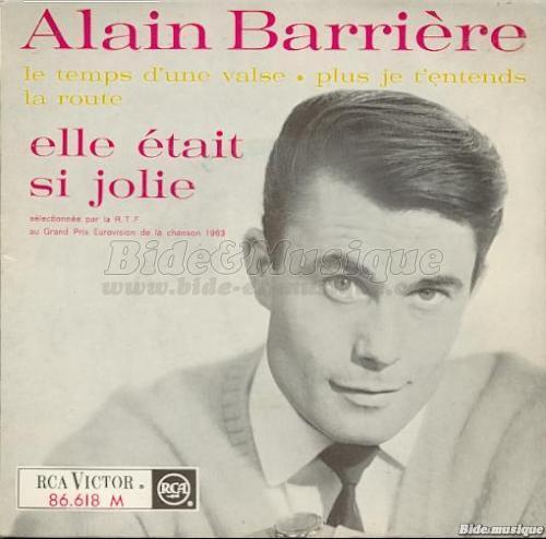 Alain Barrière - Elle était si jolie