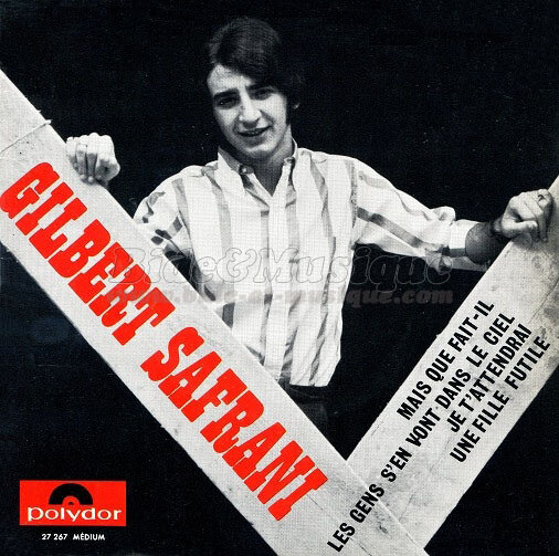 Gilbert Safrani accompagné par les Boots - Psych'n'pop