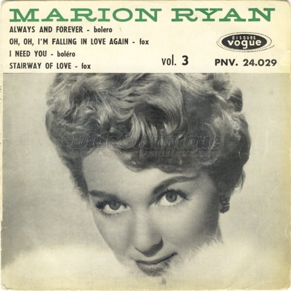 Marion Ryan - Reprise surprise ! [couplée avec l'original]