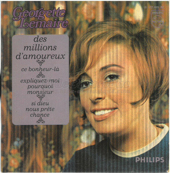 Georgette Lemaire - Ce bonheur là