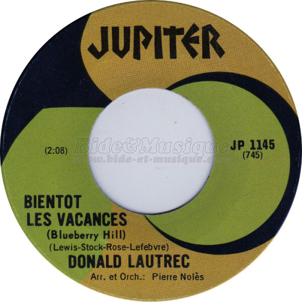 Donald Lautrec - Bientôt les vacances