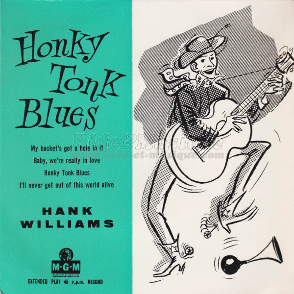Hank Williams With his Drifting Cowboys - V.O. V.F. (version anglophone)