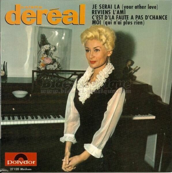 Colette Deréal - Acteurs chanteurs, Les