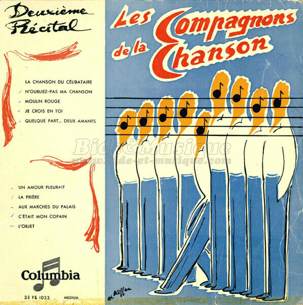 Les Compagnons de la Chanson - C'était mon copain