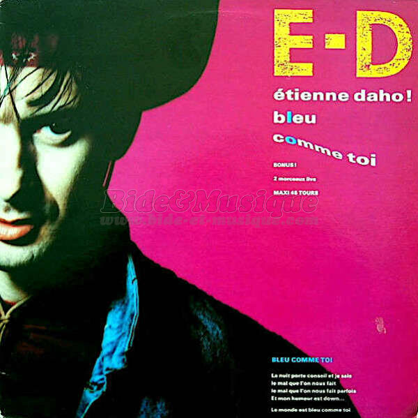 Étienne Daho - Bleu comme toi (Light Blue Long Version)