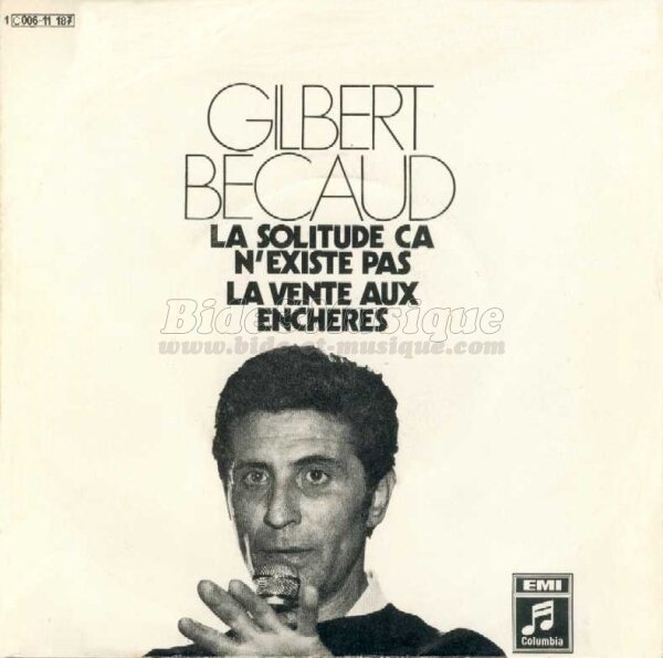Gilbert Bécaud - La solitude ça n'existe pas