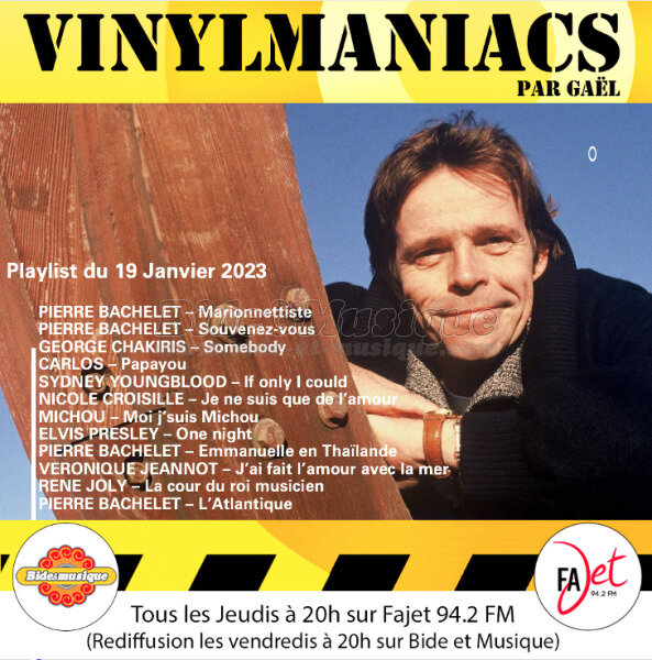 Vinylmaniacs - Emission n°244 (19 janvier 2023)