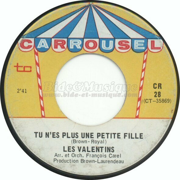 Valentins, Les - V.O. V.F. (version anglophone)