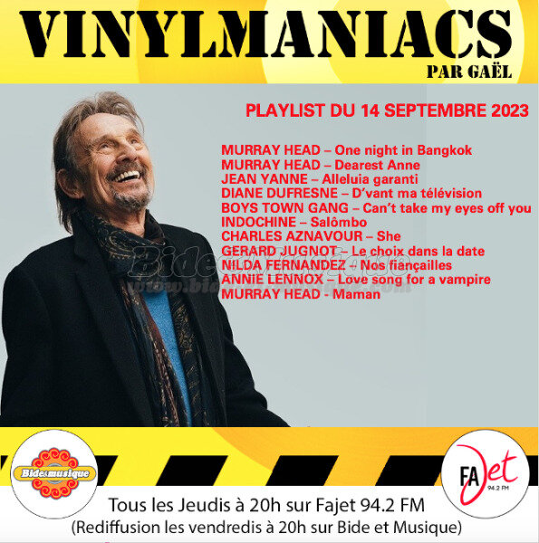 Vinylmaniacs - Emission n°272 (14 septembre 2023)