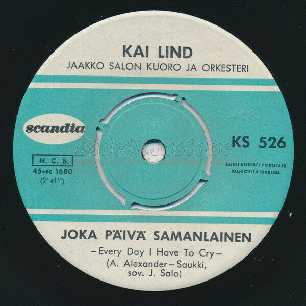 Kai Lind - Joka päivä on samanlainen