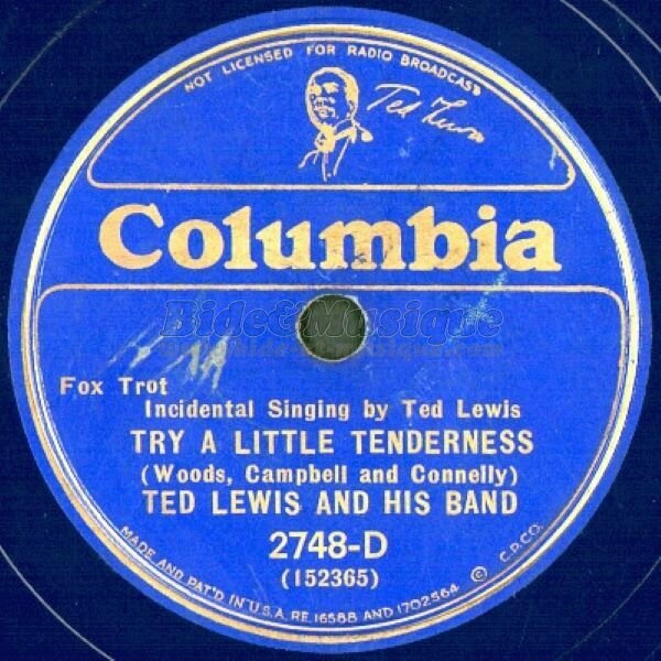Ted Lewis - Bides à l'ancienne