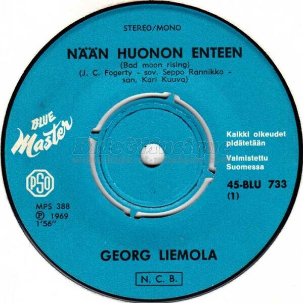 Georg Liemola - Nään huonon enteen