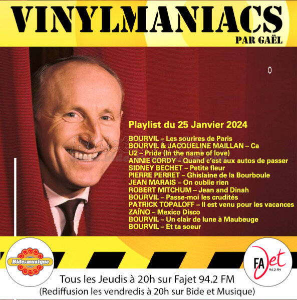 Vinylmaniacs - Emission n°290 (25 janvier 2024)