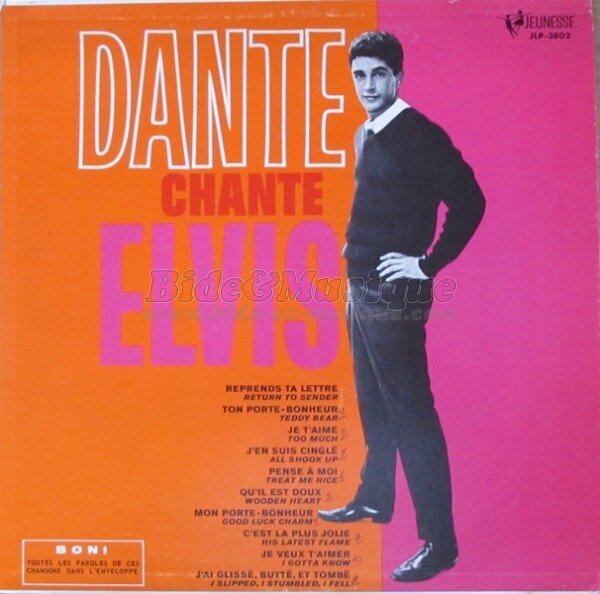 Danté - V.O. V.F. (version anglophone)