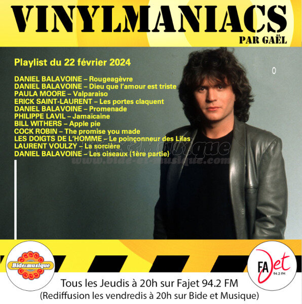 Vinylmaniacs - Emission n°294 (22 février 2024)