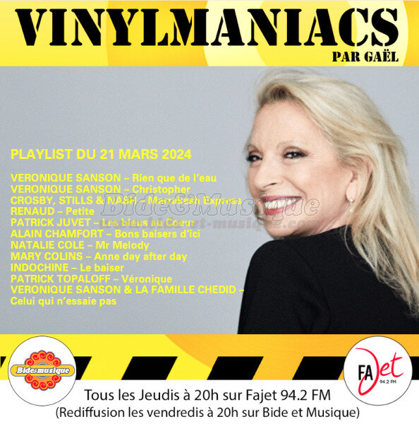 Vinylmaniacs - Emission n°298 (21 mars 2024)