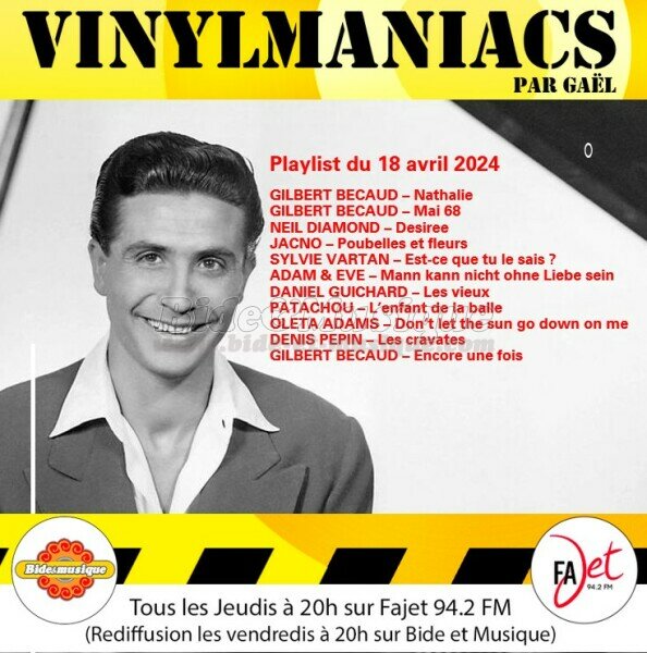 Vinylmaniacs - Emission n°302 (18 avril 2024)