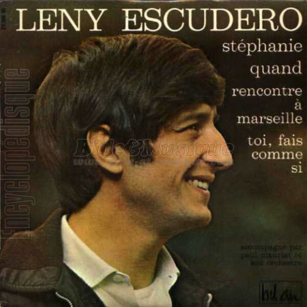 Leny Escudero - B&M chante votre prénom