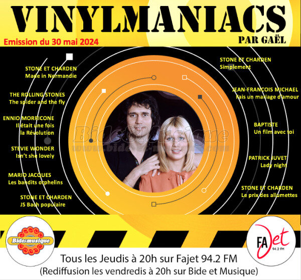 Vinylmaniacs - Emission n°308 (30 mai 2024)