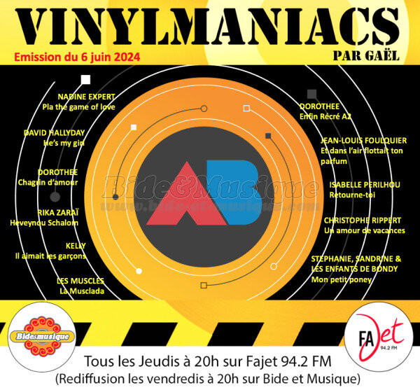 Vinylmaniacs - Emission n°309 (6 juin 2024)
